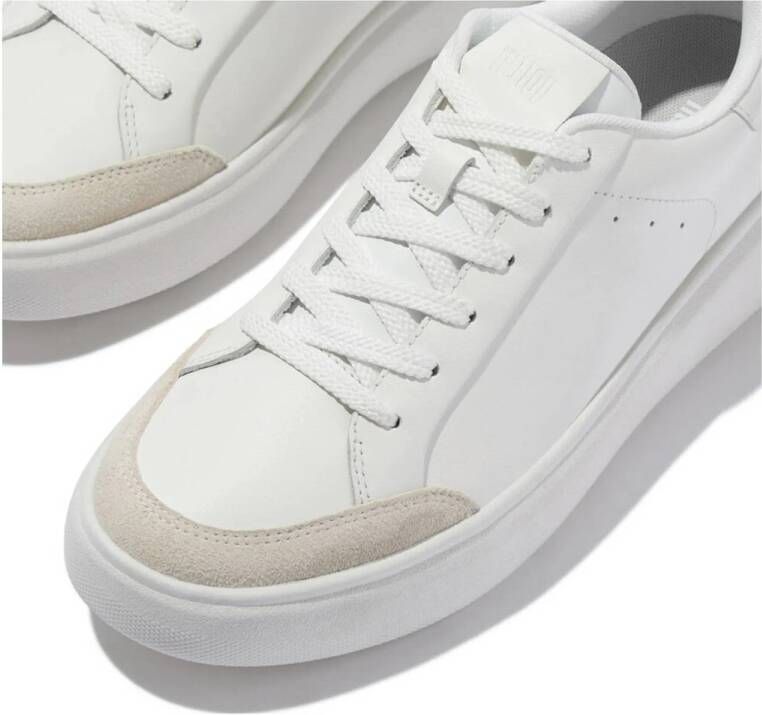 FitFlop TM E4R leren sneakers wit