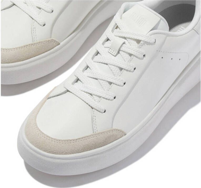 FitFlop TM E4R leren sneakers wit