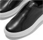 FitFlop TM E4T leren slip-on sneakers zwart - Thumbnail 3
