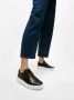 FitFlop TM E4T leren slip-on sneakers zwart - Thumbnail 2
