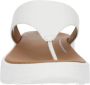 FitFlop F-Mode Leather Flatform Toe-Post Sandals BEIGE - Thumbnail 6