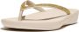 Fitflop Teenslippers IQUSHION SPARKLE CLASSIC sleehak zomerschoen slippers met fonkelende glitterafwerking - Thumbnail 8