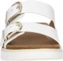 FitFlop Gen-FF Buckle Two-Bar Leather Slides WIT - Thumbnail 4