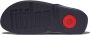 FitFlop TM Lulu Crystal-Mix Toe-Post teenslippers met glitters donkerblauw - Thumbnail 4