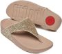 FitFlop TM Lulu Glitter Toe-Thongs teenslippers beige - Thumbnail 4