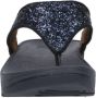 FITFLOP Teenslippers Dames Lulu Glitter Maat: 43 Materiaal: Leer Kleur: Blauw - Thumbnail 12