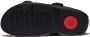 FitFlop TM Lulu Shimmer Adjustable Slides slippers zwart - Thumbnail 3