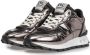 Floris van Bommel Sfw-10115 Lage sneakers Leren Sneaker Dames Zilver - Thumbnail 2