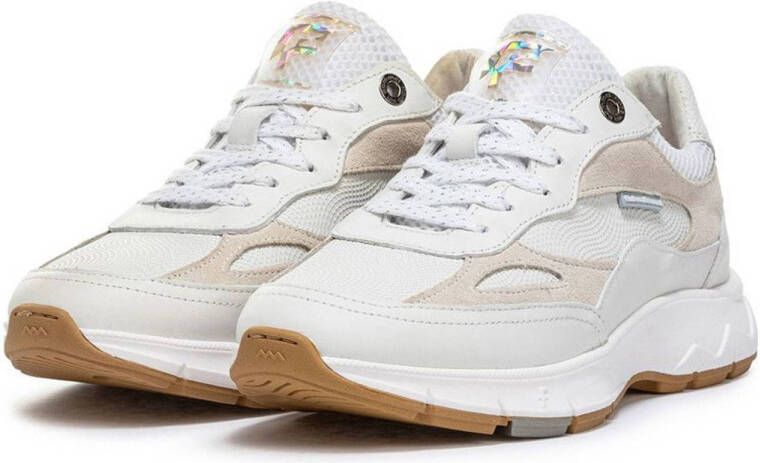 Floris van Bommel Daysi 01.00 leren sneakers wit