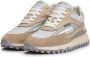 Floris van Bommel De Gripper 02.03 suède sneakers taupe - Thumbnail 3