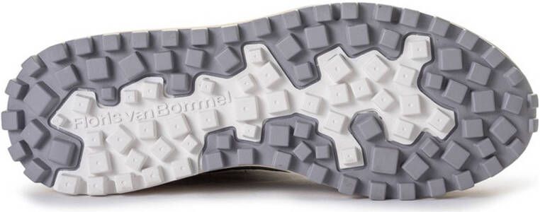 Floris van Bommel De Gripper 02.05 suède sneakers zwart grijs