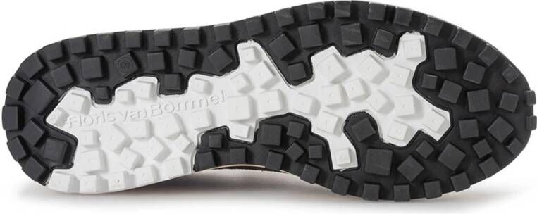 Floris van Bommel De Gripper 03.00 suède sneakers donkergrijs