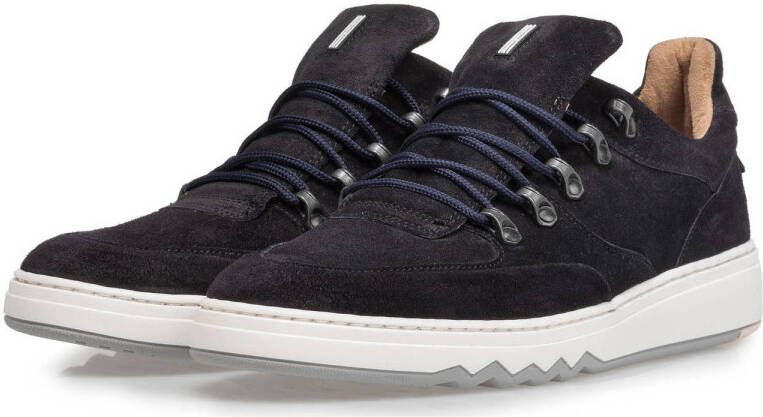 Floris van Bommel De Kupster suède sneakers donkerblauw