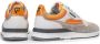 Floris van Bommel DE GROMMER 01.17 Volwassenen Lage sneakers sneakersVrije tijdsschoenen Oranje - Thumbnail 4