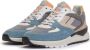 FLORIS VAN BOMMEL Lage Sneakers Heren Sfm-10154 De Treener Maat: 43⅓ Materiaal: Suède Kleur: Grijs - Thumbnail 4