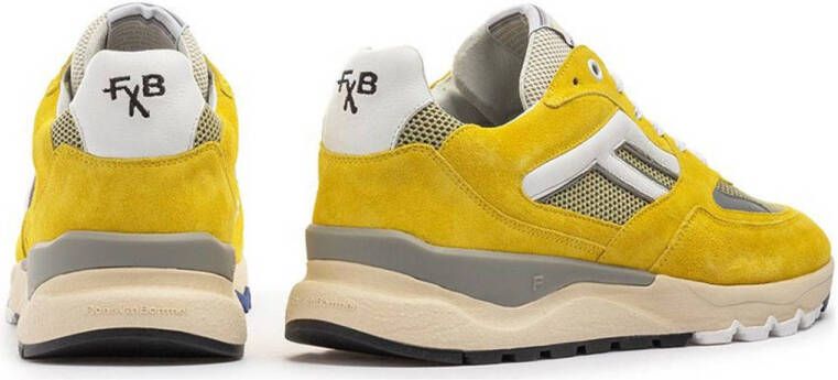 Floris van Bommel De Treener 01.05 suède sneakers geel