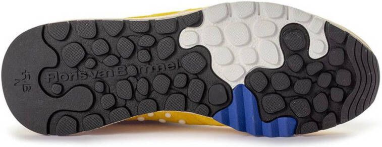 Floris van Bommel De Treener 01.05 suède sneakers geel