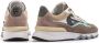 FLORIS VAN BOMMEL Lage Sneakers Heren Sfm-10136 De Zager Maat: 46⅔ Materiaal: Leer Kleur: Taupe - Thumbnail 3