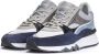 Floris van bommel 10155 De Zager 07.08 Blue G+ Wijdte Lage sneakers - Thumbnail 2