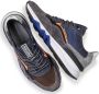 Floris van Bommel Sneakers Heren Lage sneakers Herenschoenen Canvas SFM-10178 Blauw - Thumbnail 8