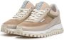 FLORIS VAN BOMMEL Lage Sneakers Dames Sfw-10100 Grommi Maat: 39 Materiaal: Leer Kleur: Beige - Thumbnail 6