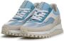 FLORIS VAN BOMMEL Lage Sneakers Dames Sfw-10100 Grommi Maat: 37 Materiaal: Suède Kleur: Blauw - Thumbnail 6