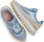 FLORIS VAN BOMMEL Lage Sneakers Dames Sfw-10100 Grommi Maat: 37 Materiaal: Suède Kleur: Blauw - Thumbnail 7