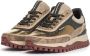 FLORIS VAN BOMMEL Lage Sneakers Dames Grommi 02.03 Maat: 42 Materiaal: Suède Kleur: Goud - Thumbnail 5