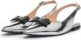 FLORIS VAN BOMMEL Slingbacks Dames Sfw-40050 Maat: 36 Materiaal: Leer Kleur: Zilver - Thumbnail 7