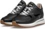 Floris van Floris van Bommel van Floris van Bommel Sneakers Dames Lage sneakers Damesschoenen Leer SFW-10082 Zwart - Thumbnail 7