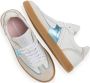 Floris van Bommel De Zaler 01.12 leren sneakers wit groen - Thumbnail 7