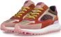 Floris van Bommel Damesschoenen Oranje Sfw-10099 Noppi W23 Meerkleurig Dames - Thumbnail 7