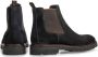 Floris van Floris van Bommel van Floris van Bommel Chelsea boots Heren Boots Laarzen Herenschoenen Suède SFM-60018 Zwart - Thumbnail 8