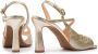 FLORIS VAN BOMMEL Slingbacks Dames Sfw-90065 Maat: 41 Materiaal: Leer Kleur: Goud - Thumbnail 7