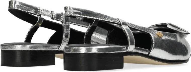 Fred de la Bretoniere Elisse Sling slingback loafers zilver