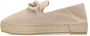 Fred de la Bretoniere June Chain suède espadrilles beige - Thumbnail 4
