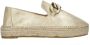 Fred de la Bretoniere Metal Suede Espadrilles Beige Dames - Thumbnail 3