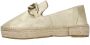 Fred de la Bretoniere Metal Suede Espadrilles Beige Dames - Thumbnail 4