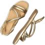 Fred de la Bretoniere 170010286 Sandalens Light Gold - Thumbnail 5