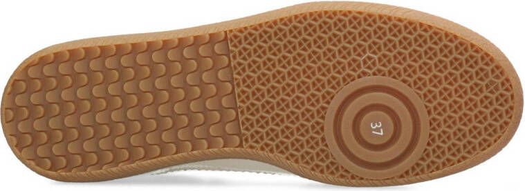 Fred de la Bretoniere PEARL SIGN Sneaker leather leren sneakers beige