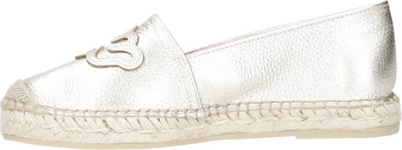 Fred de la Bretoniere Mili Lily B leren espadrilles goud