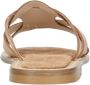 Fred de la Bretoniere Neva leren slipper bruin - Thumbnail 3