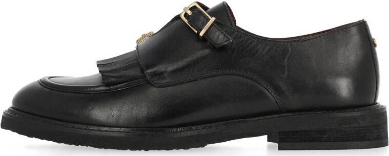 Fred de la Bretoniere Paris Jay leren loafers zwart