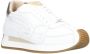 FRED DE LA BRETONIERE Lage Sneakers Dames Yentl Sign Maat: 38 Materiaal: Leer Kleur: Wit - Thumbnail 2