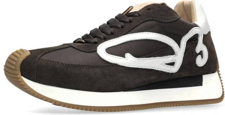 Fred de la Bretoniere Yentl Sign sneakers zwart wit