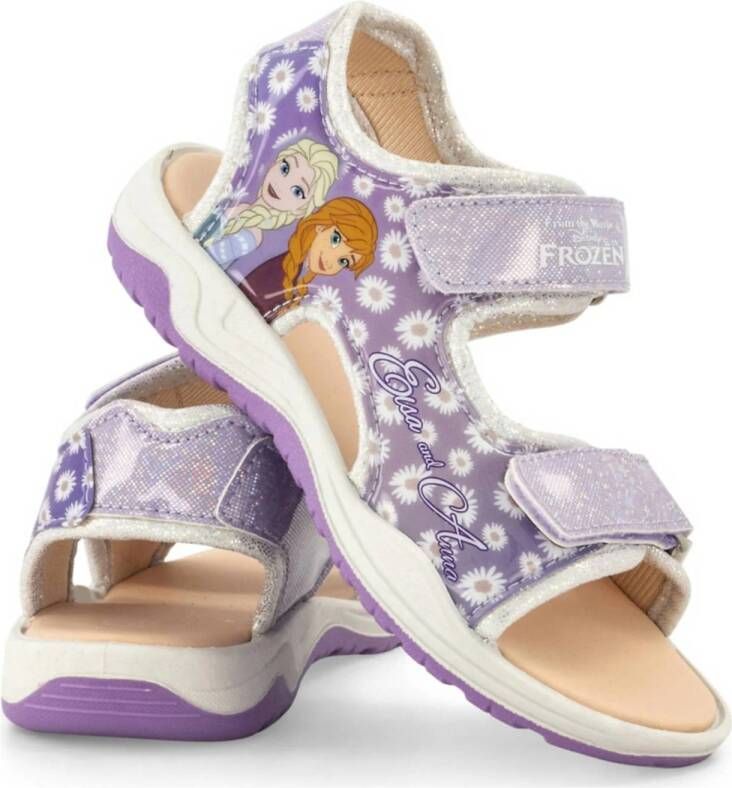 Frozen sandalen lila
