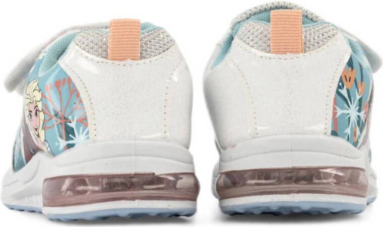 Frozen sneakers met lichtjes wit blauw