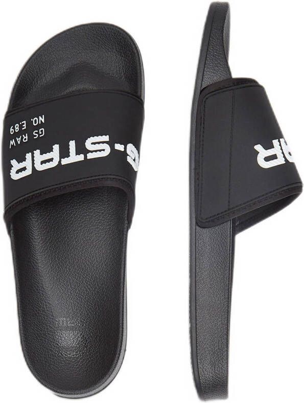 G-STAR badslippers zwart