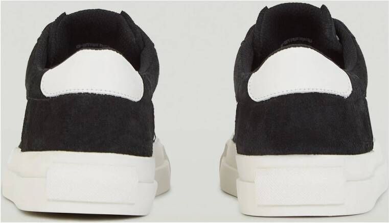 G-STAR Loom BSC W suède sneakers zwart wit