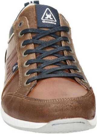 Gaastra Bayline leren sneakers cognac